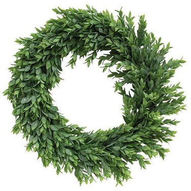 Rainwashed Leaves Wreath - The Fox Decor